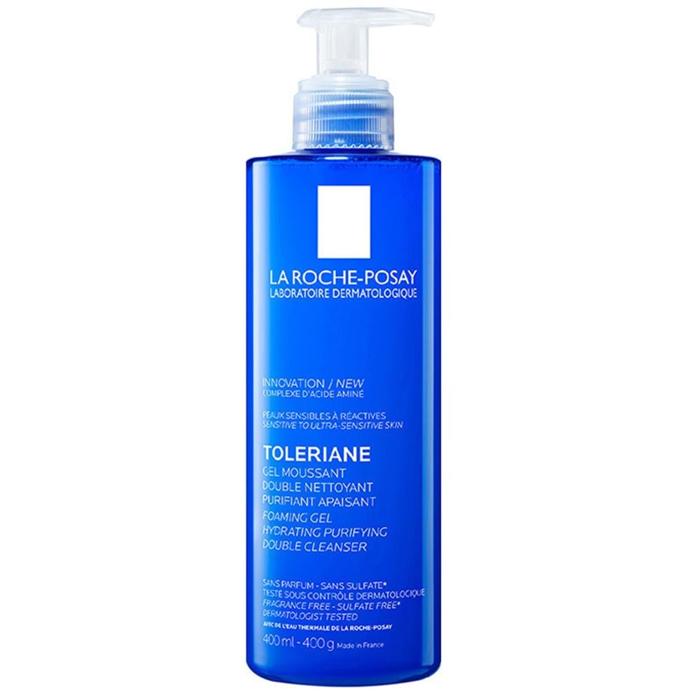 LA ROCHE POSAY TOLERIANE GEL MOUSSANT HASSAS YÜZ YIKAMA JELİ 400 ML (7696)