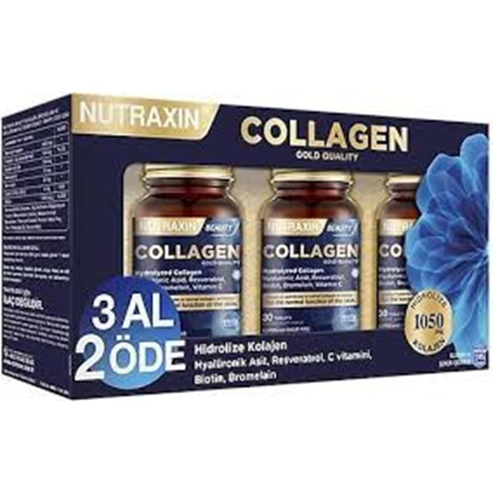 NUTRAXI COLLAGEN GOLD QUALITY 30 TABLET 3 AL 2 ÖDE