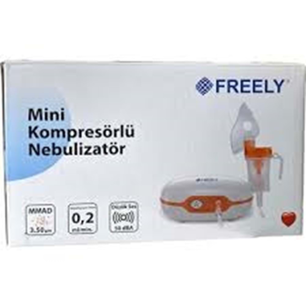 NEBULİZATÖR MİNİ FREELY KOMPRESSORLU