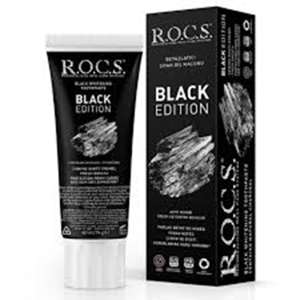 DİŞ MACUNU ROCS BLACK EDİTİON 60 ML 4867