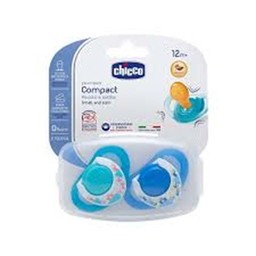 CHICCO PHYSIO COMPACT İKİLİ EMZİK 12+M 9300