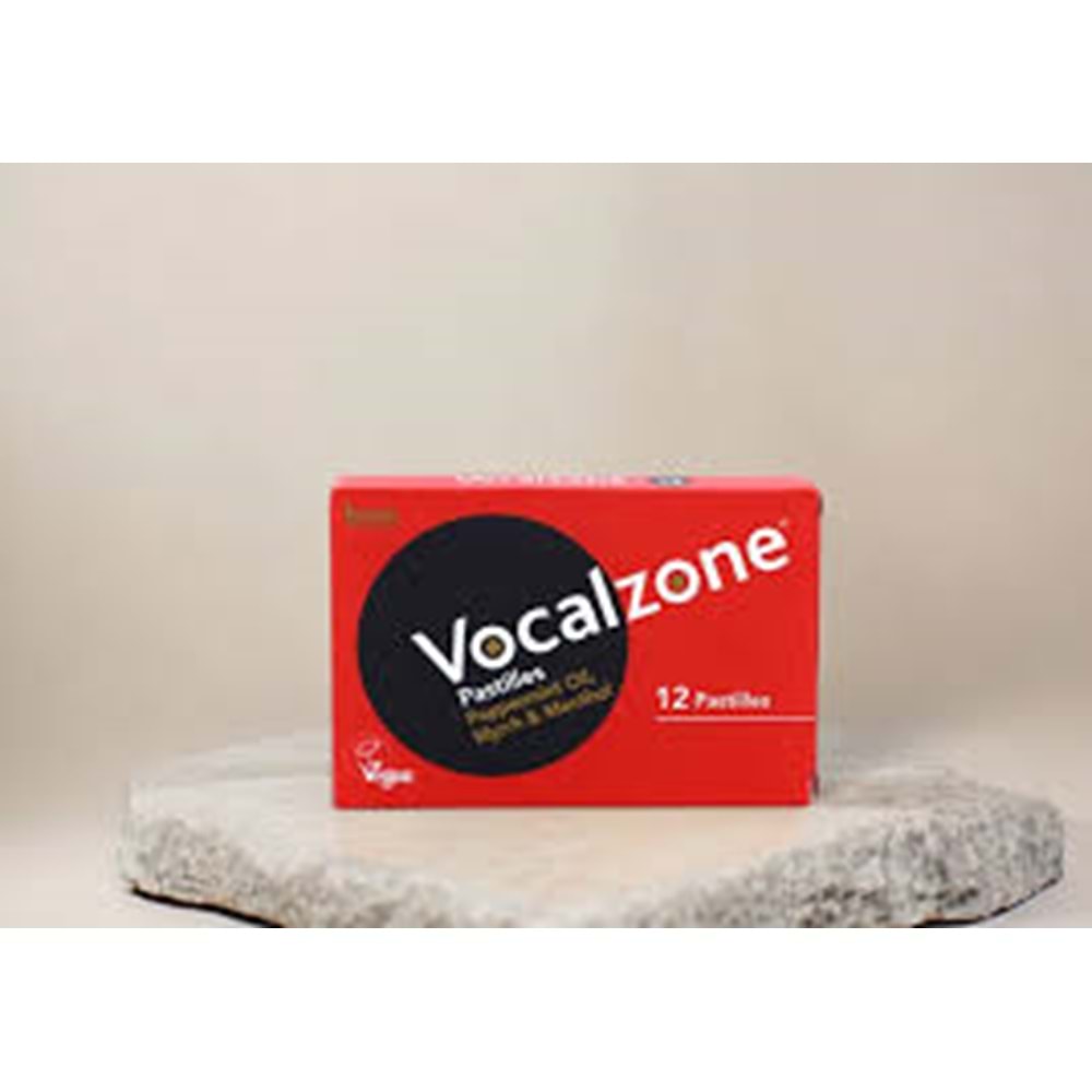 VOCALZONE PASTİL 12 Lİ CLASİC MENTOL