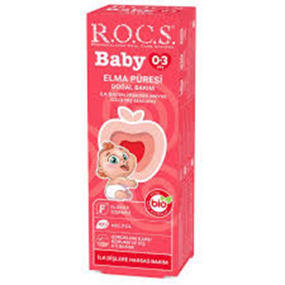 DİŞ MACUNU ROCS BABY 0+3 YAŞ 45 GR 7950