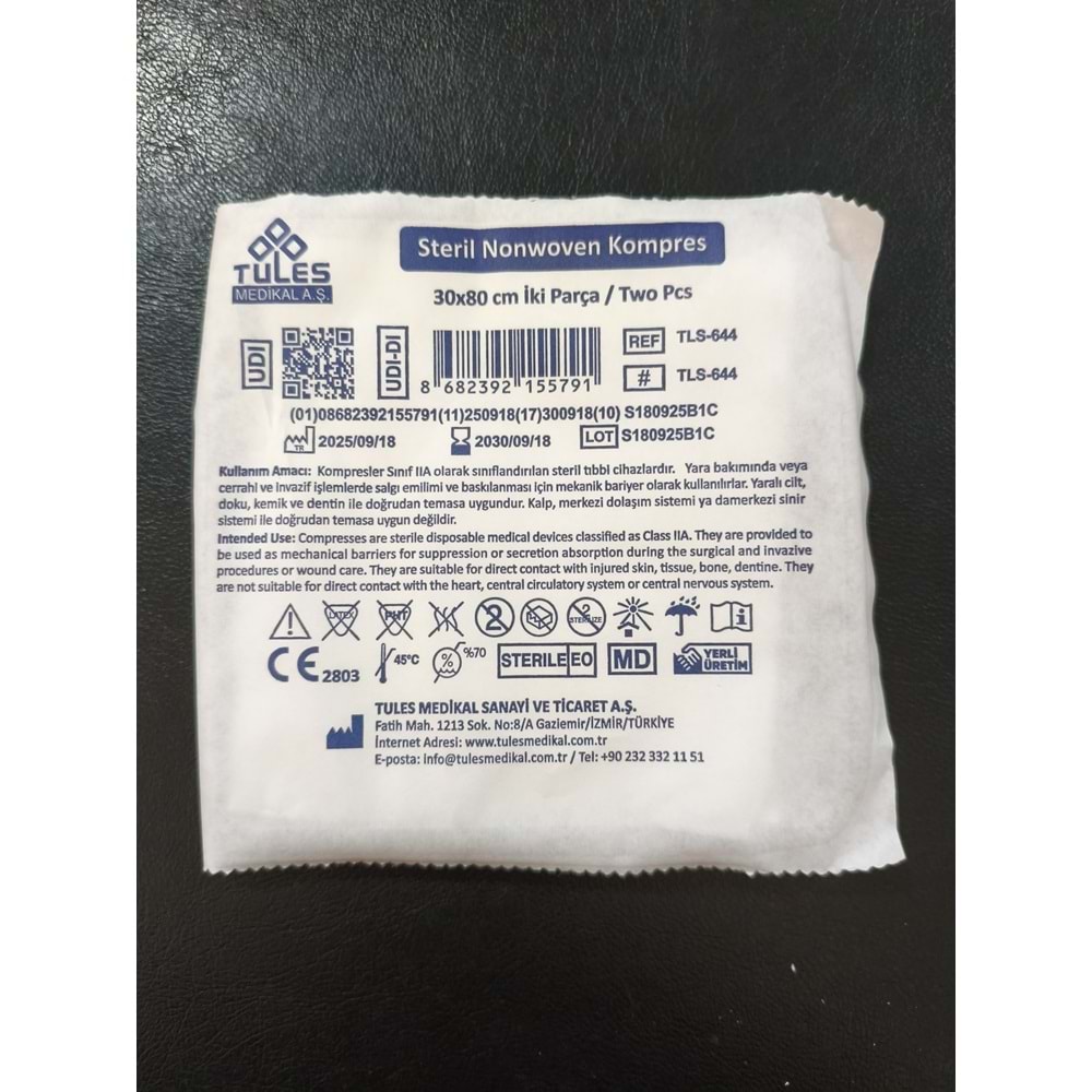 30X80 GAZLI BEZ TULES