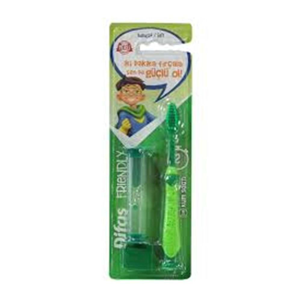 DİFAŞ KUM SAATLİ ÇOCUK DİŞ FIRÇASI YUMUŞAK 2087