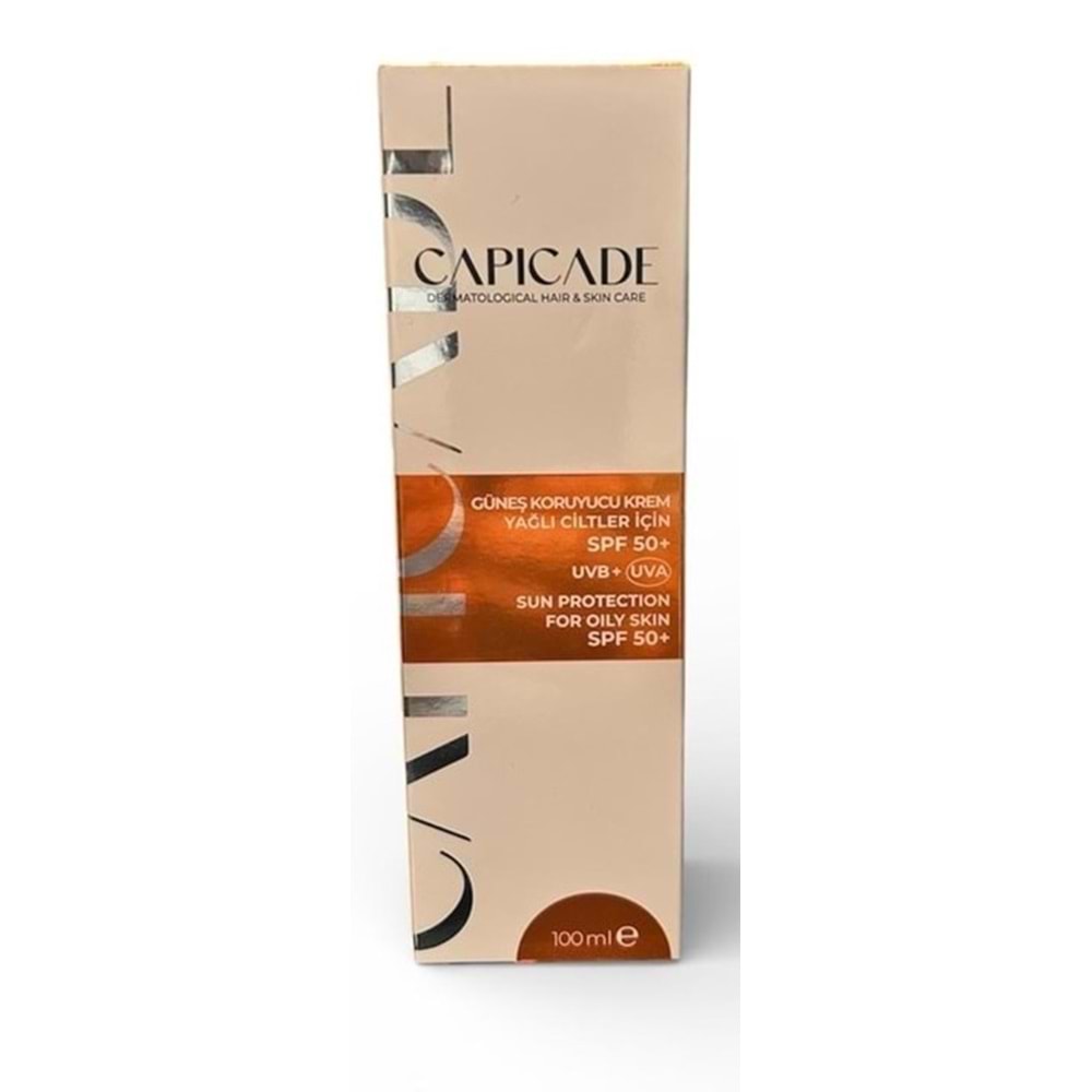 CAPiCADE GÜNEŞ SPF50+ KREM YAĞLI CİLT 100ML 2211