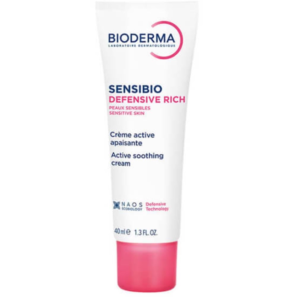 BİODERMA SENSİBİO DEFENSİVE CREAM 40 ML NEMLENDİRİCİ ( ANTİOKSİDAN ETKİLİ )4452