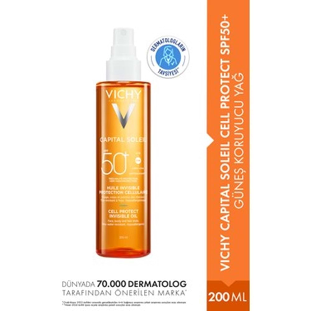 VICHY CAPİTAL GÜNEŞ KORUYUCU YAĞI 200 ML 2308