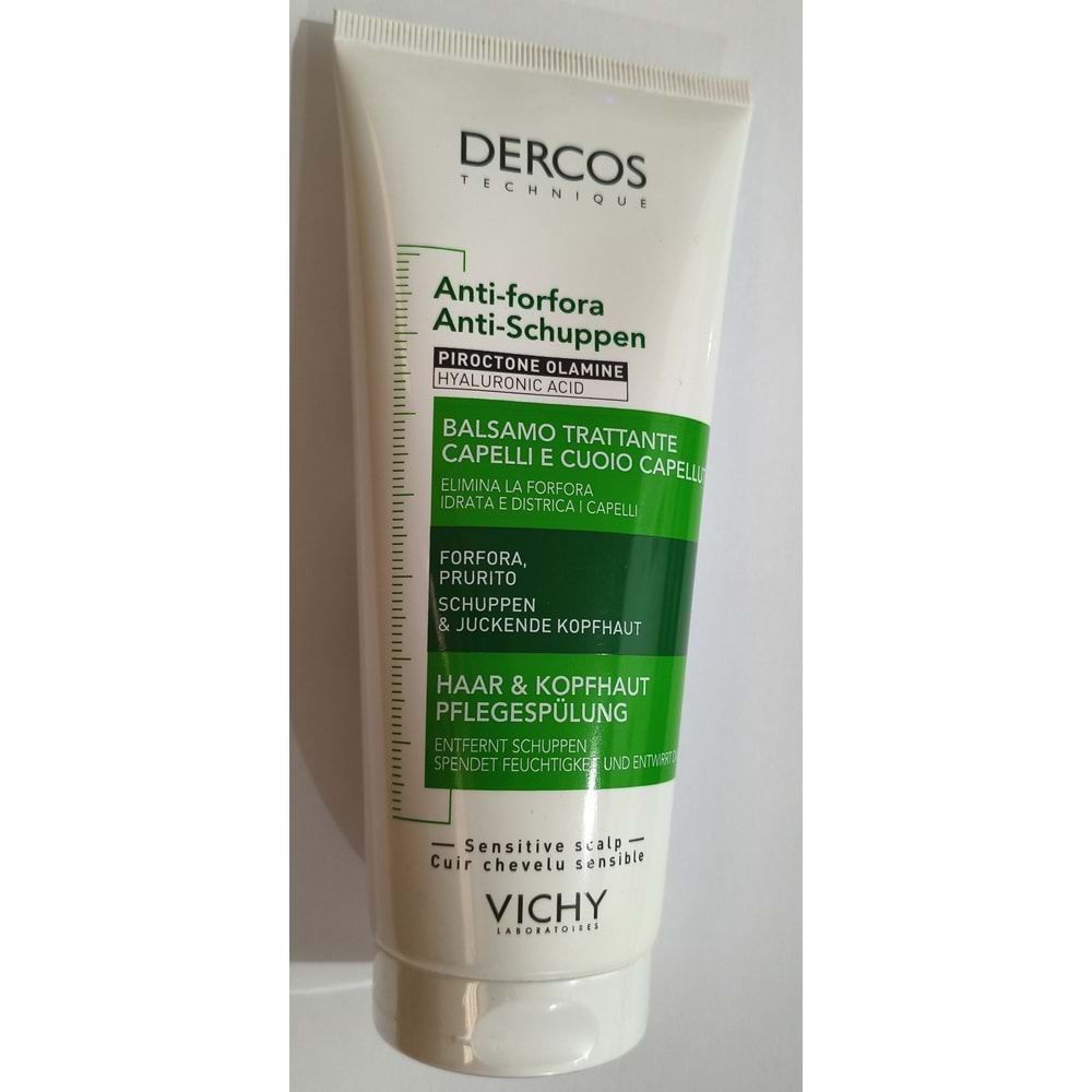 VİCHY DERCOS KEPEK KARŞITI SAÇ VE SAÇ DERİSİ BAKIM KREMİ 200 ML 1107
