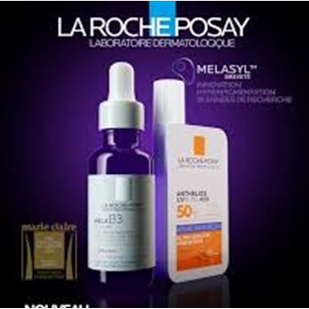 LA ROCHE POSAY MELA B3 LEKE KARŞITI SERUM 30 ML + ANTİ-DARKS SPOTS FLUİD GÜNEŞ KREMİ SPF50+ 50 ML 7901