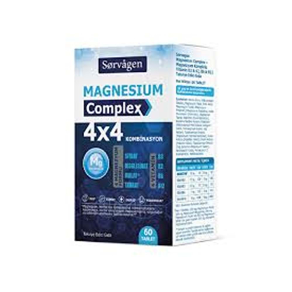 SORVAGEN COMPLEX 4X4 60 TABLET 1885