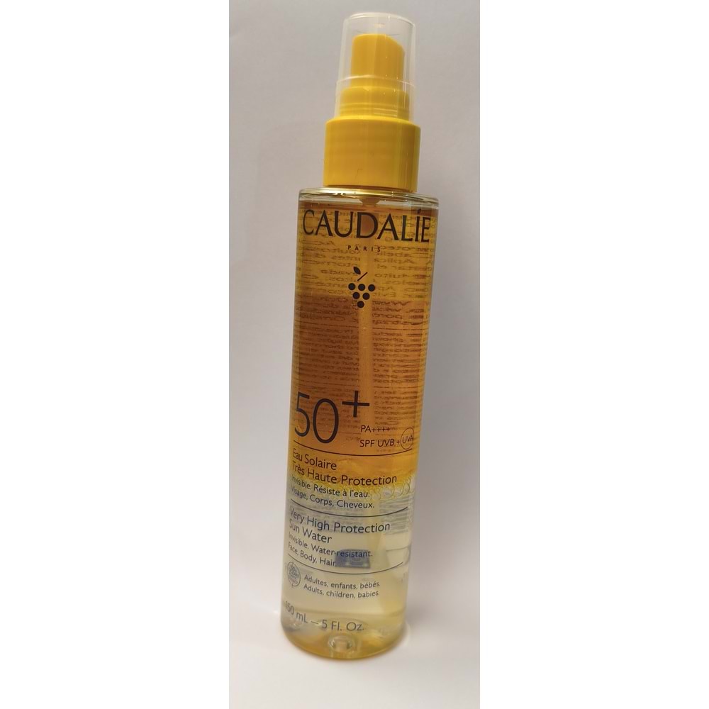 CAUDALİE EAU SOLAİRE TRES HAUTE PRTECTİON 50 SPF 150 ML GÜNEŞ SUYU 537