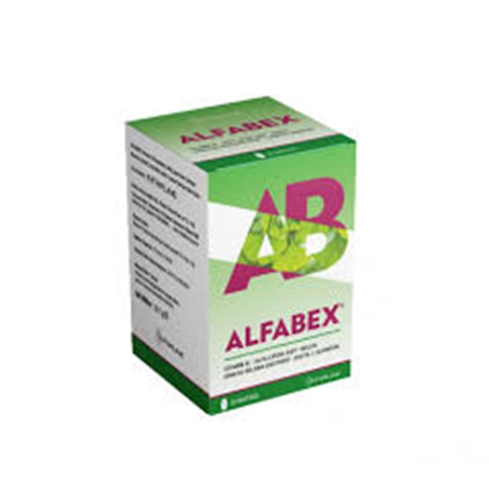 ALFABEX VİTAMİN B ALFA LİPOİK ASİT 30 KAPSÜL 0959 İNTRALİNE