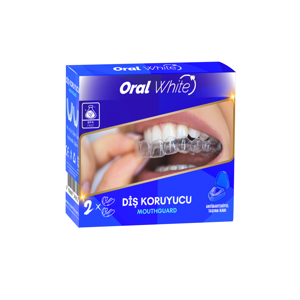 DİŞ KORUMA(GICIRDATMA) APARATI ORAL WHİTE 2 PARÇA