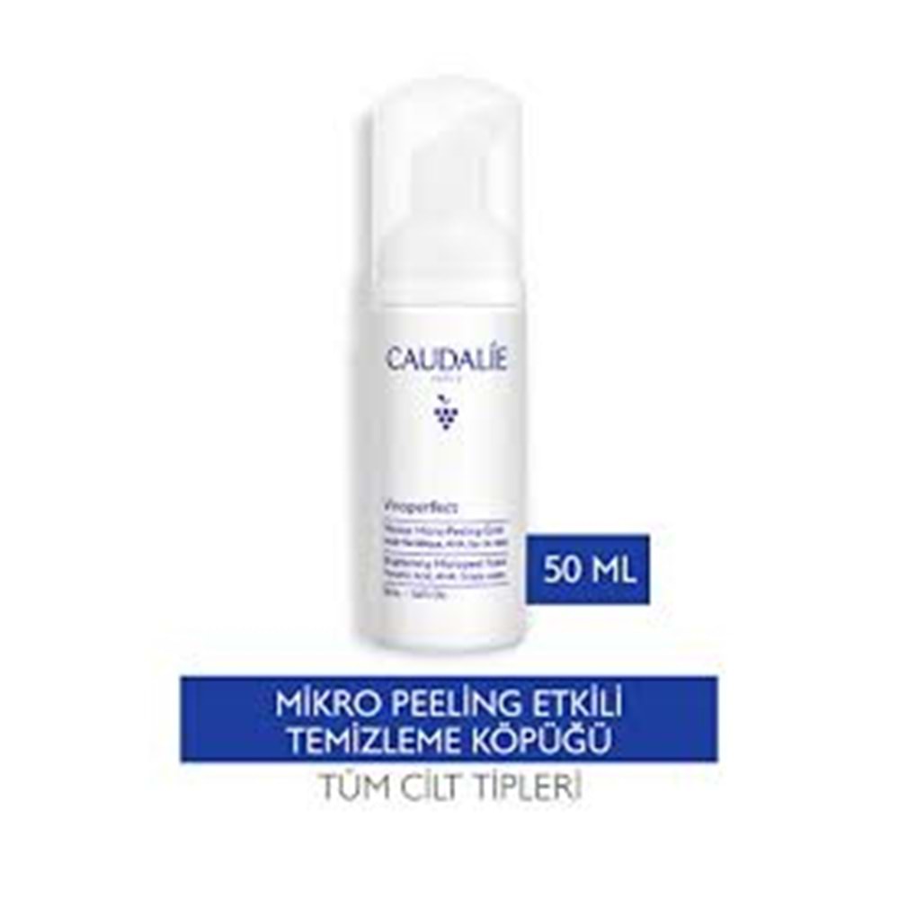 CAUDALİE VİNOPERFECT MOUSSE MİCRO PEELİNG ECLAT 50 ML 466A