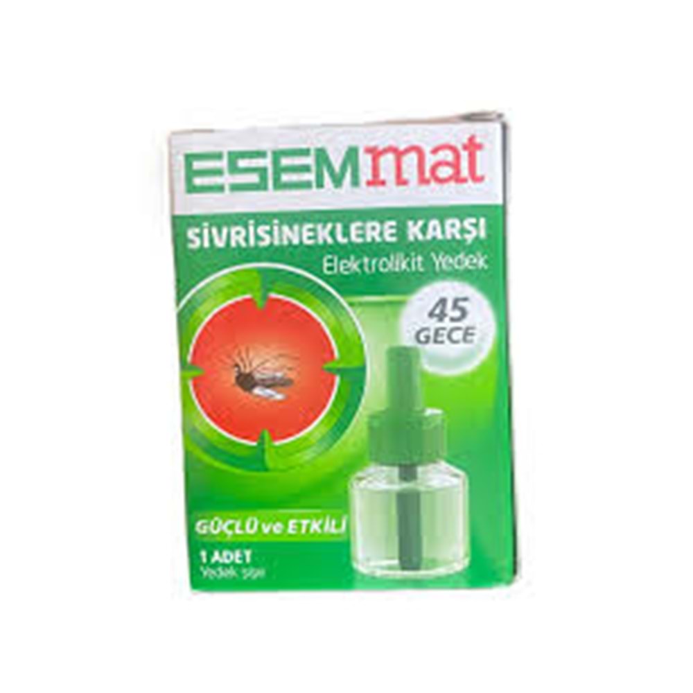 ESEMMAT ELEKTROLİKİT YEDEK 45 GECE