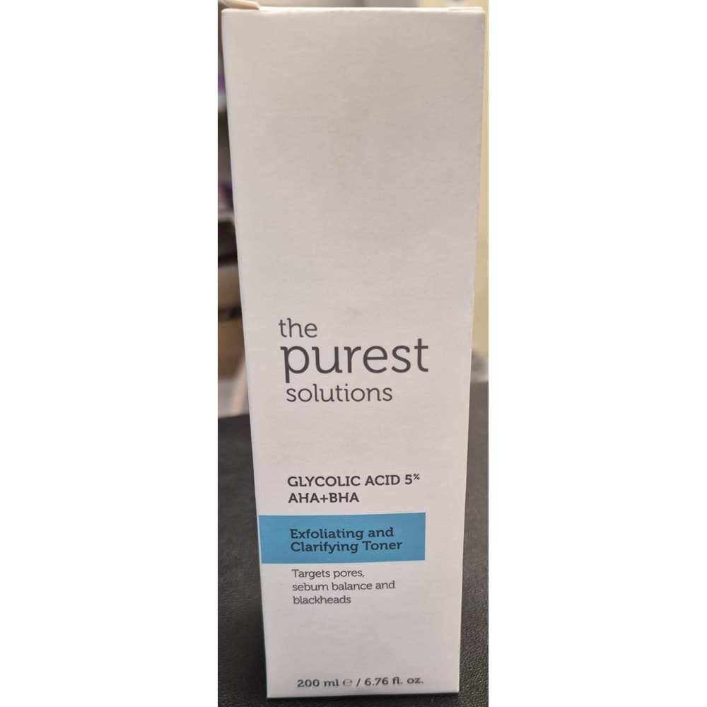THE PUREST GLYCOLİC ACİD AHA+BHA TONİK 200 ML 1045