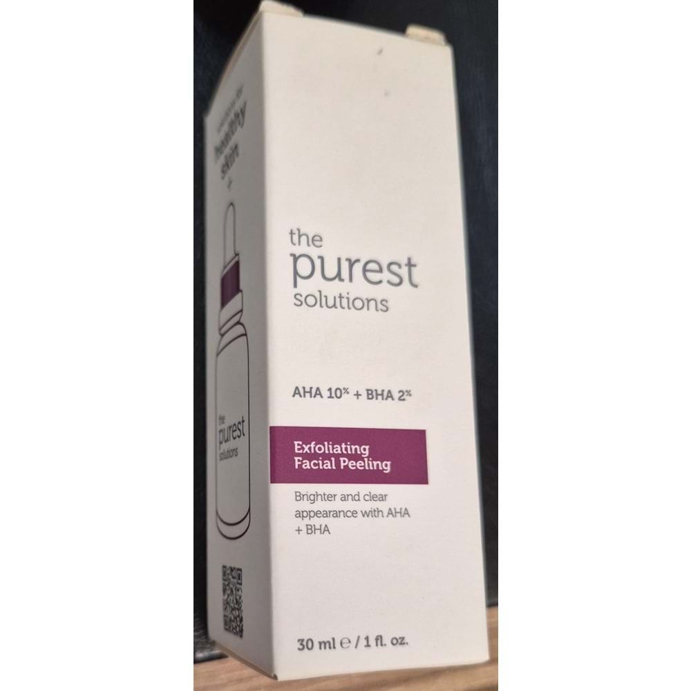 THE PUREST AHA%10+BHA%2 PEELİNG SERUM 30 ML 1014