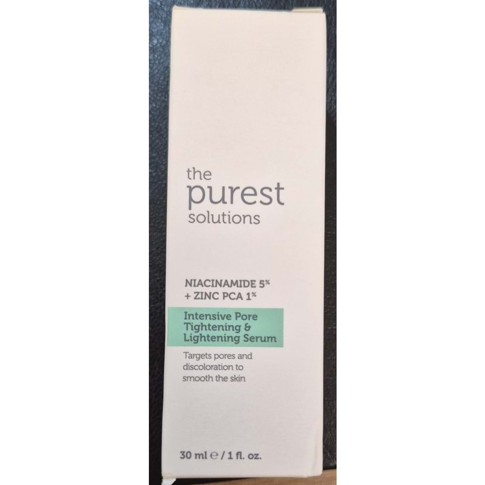 THE PUREST NİACINAMİDE 5%+ZİNC PCA1% SERUM 30 ML 1007