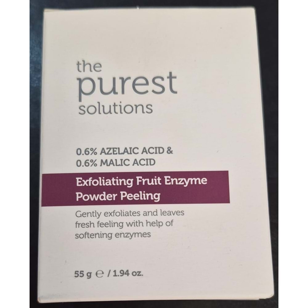 THE PUREST EXFOLİATİNG FRUİT ENZYME POWDER PEELİNG 55 G 1250