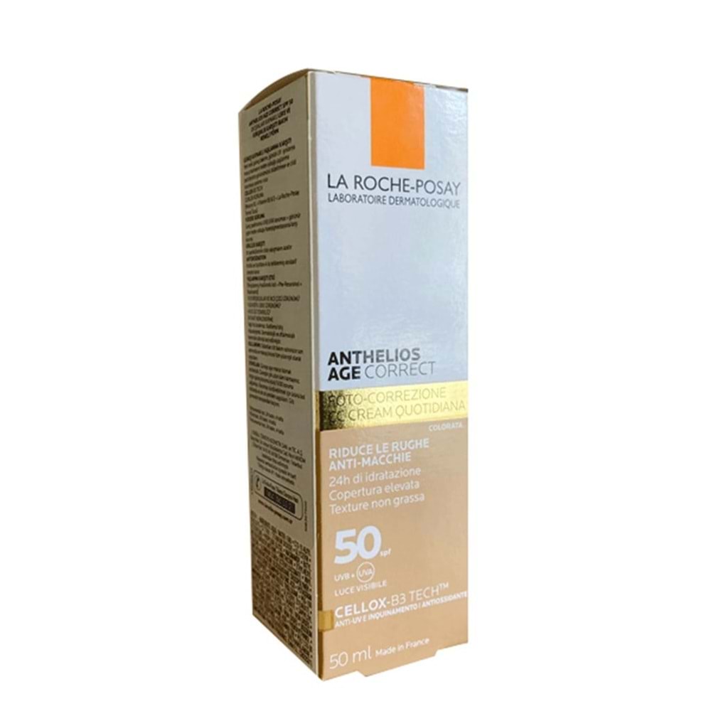 LA ROCHE POSAY ANTHELIOS AGE CORRECT PHOTOCORRECTION DAILY CC CREAM SPF50 GÜNEŞ KREMİ 50 ML 4353