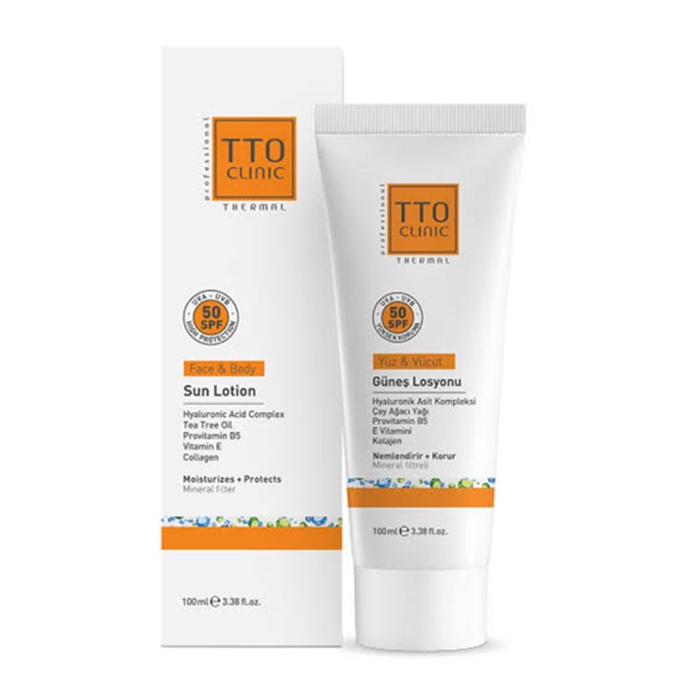TTO CLINIC THERMAL GÜNEŞ LOSYONU 100 ML 4565
