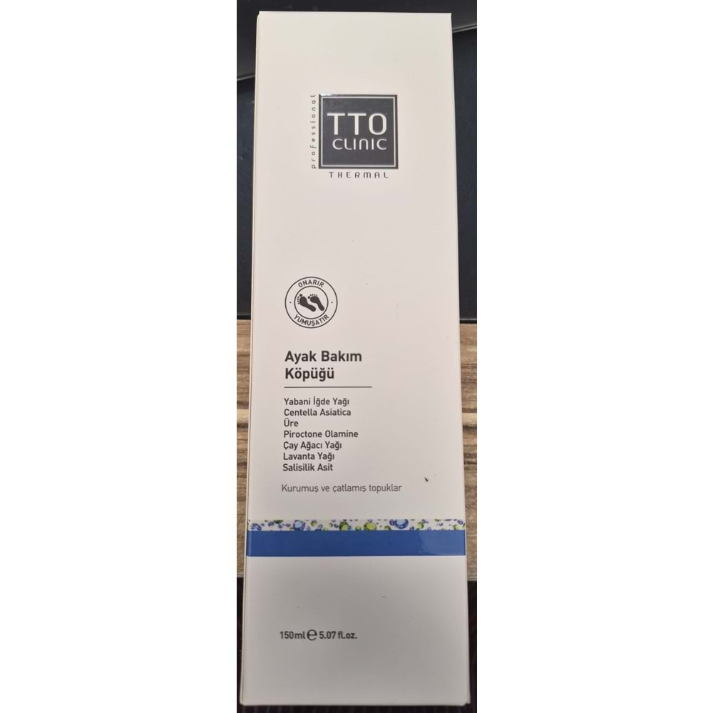 TTO CLINIC AYAK BAKIM KÖPÜĞÜ 150 ML 5395