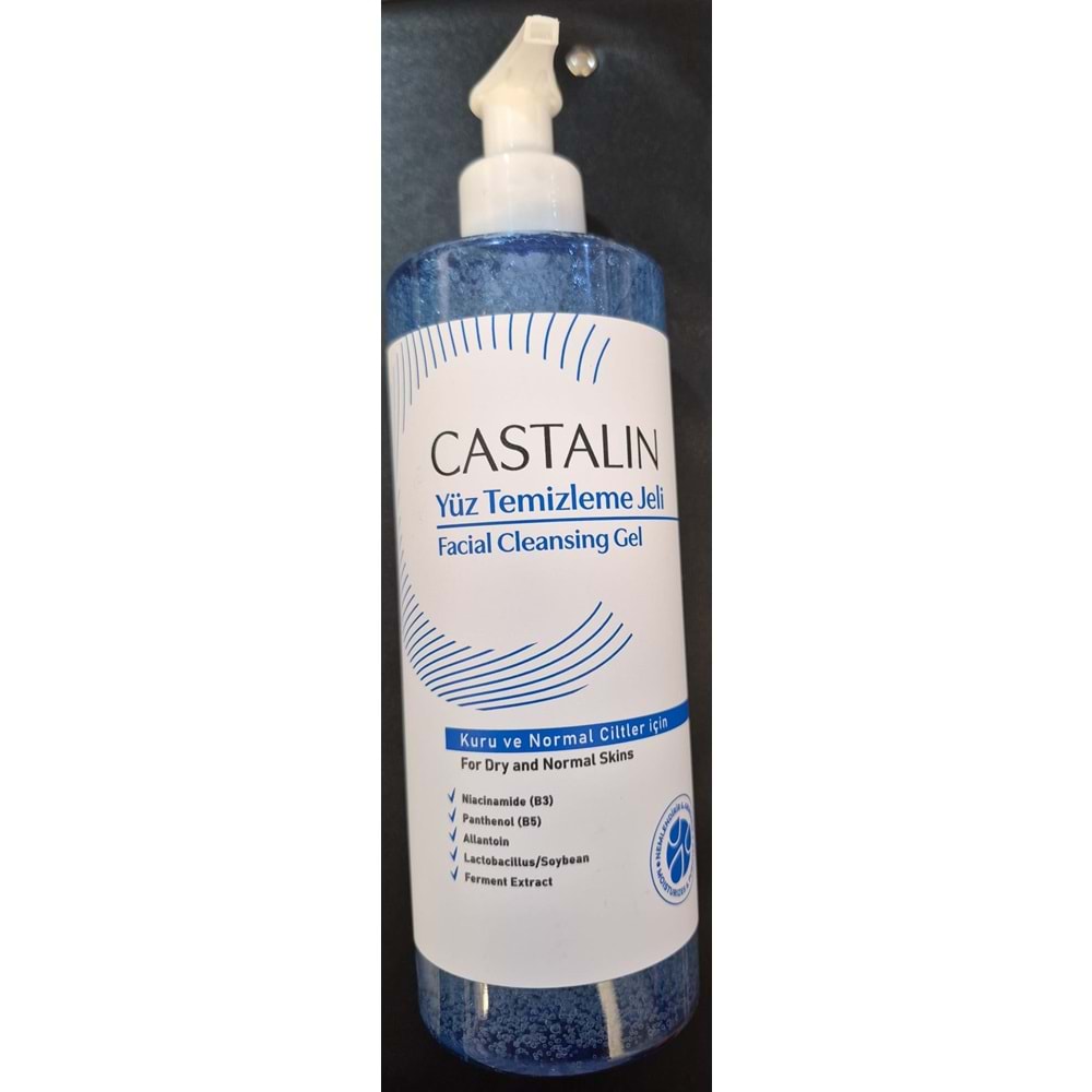 CASTALIN YÜZ TEMİZLEME JELİ KURU VE NORMAL CİLTLER 400ML 6561