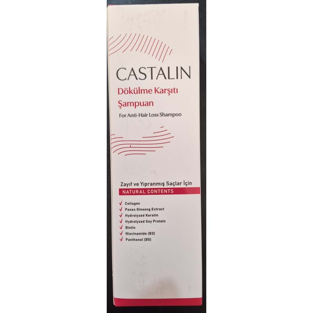 CASTALIN DÖKÜLME KARŞITI ŞAMPUAN 200 ML