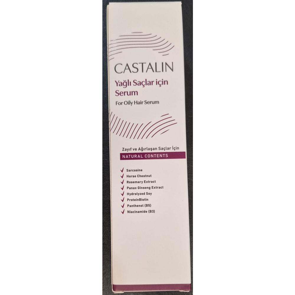 CASTALIN YAĞLI SAÇLAR İÇİN SERUM 125 ML