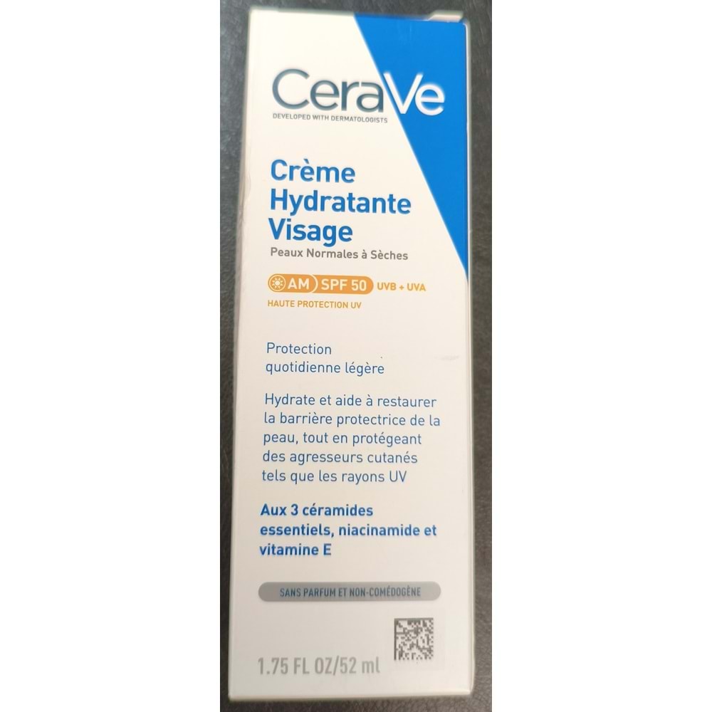 CERAVE CREME HYDRATANTE SPF 50 KREM 52 ML 4652