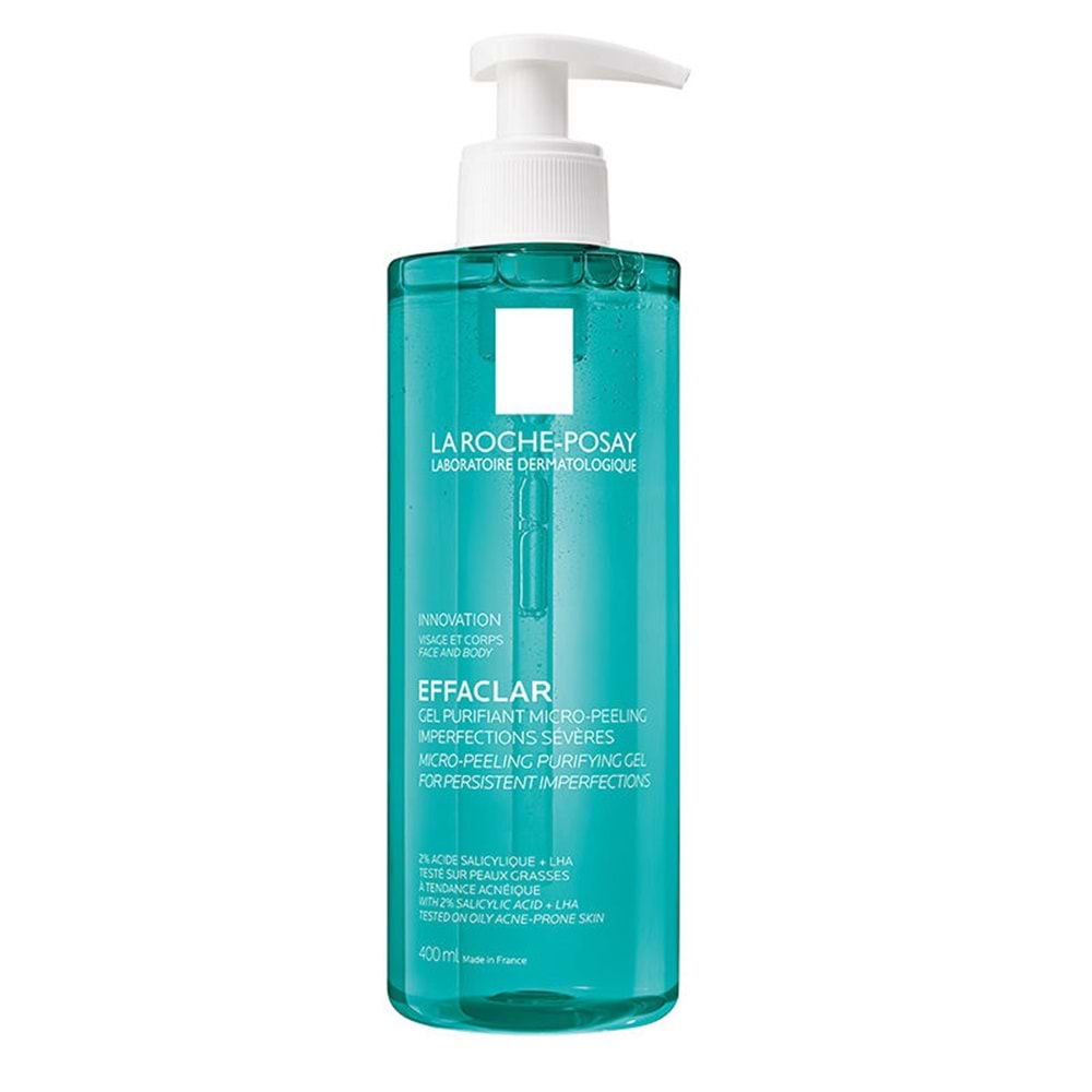 LA ROCHE POSAY EFFACLAR MICRO-PEELING PURİFYİNG GEL 400 ML YÜZ VE VÜCUT PEELİNGİ 8289