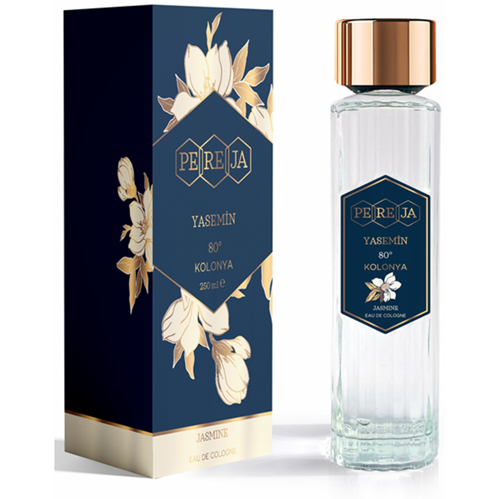 PEREJA PARFÜMLÜ KOLONYA 250 ML CAM ŞİŞE KUTULU ( YASEMİN )