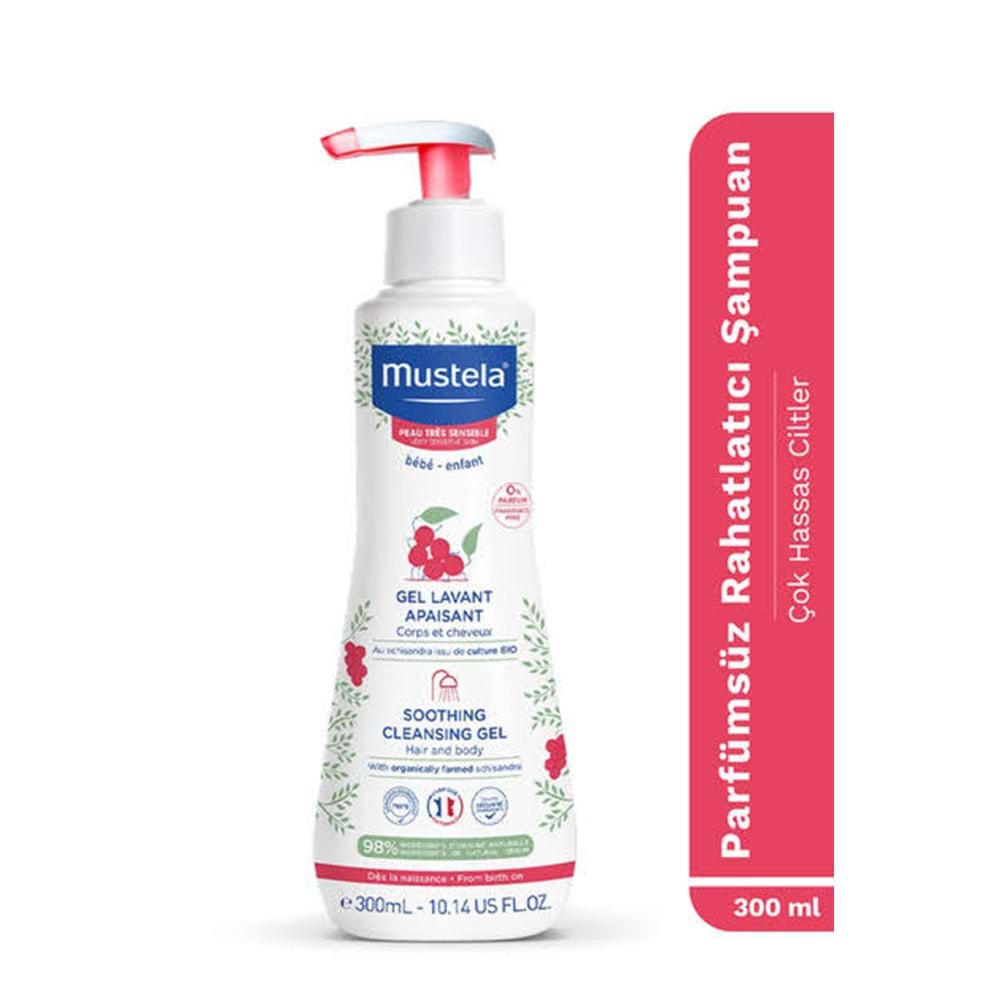 MUSTELA ÇOK HASSAS CİLT RAHATLATICI ŞAMPUAN 30 ML 5709