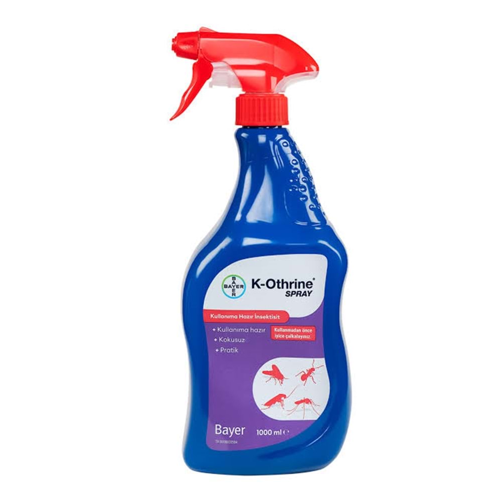 BAYER K-OTRİNE AL SPRAY 500 ML (KOKUSUZ SPREY) 2429