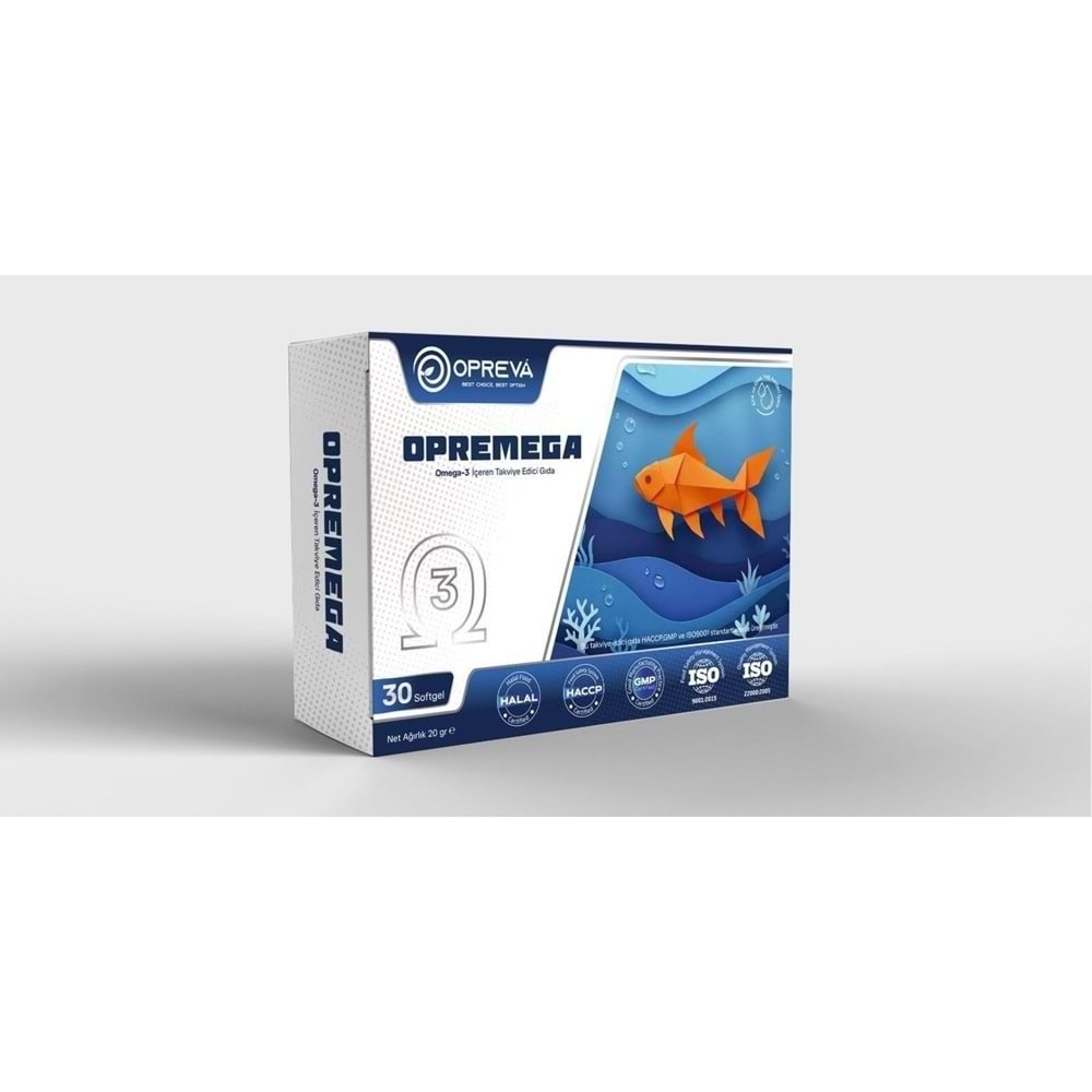 OPREMEGA OMEGA-3 30 SOFTGEL OPREVA 3477