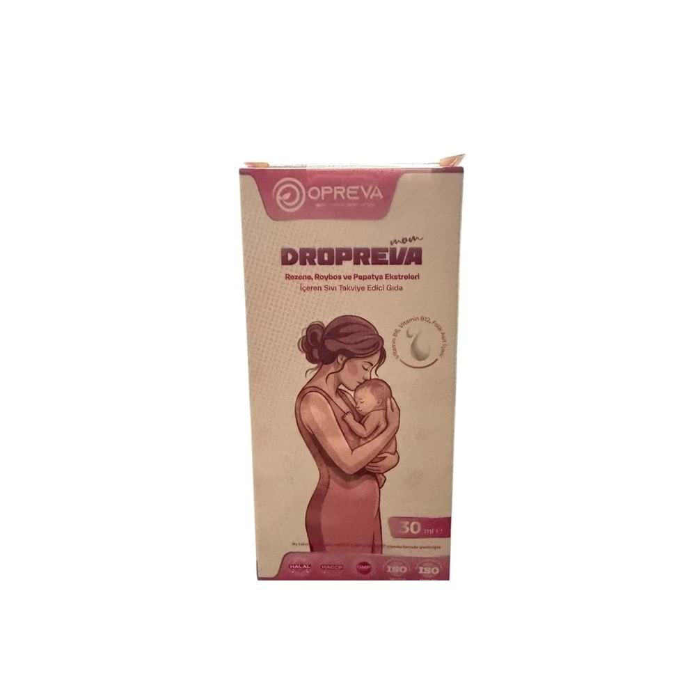 DROPREVA ANNE SÜTÜ ARTIRICI DAMLA 30 ML ( OPREVA ) 3439