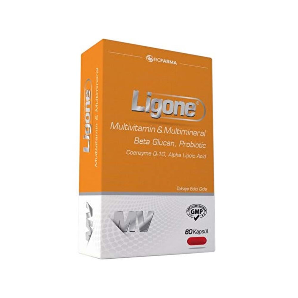 LİGONE BETA GLUCAN PROBİOTİC MULTİVİTAMİN 60 KAPSÜL 0161