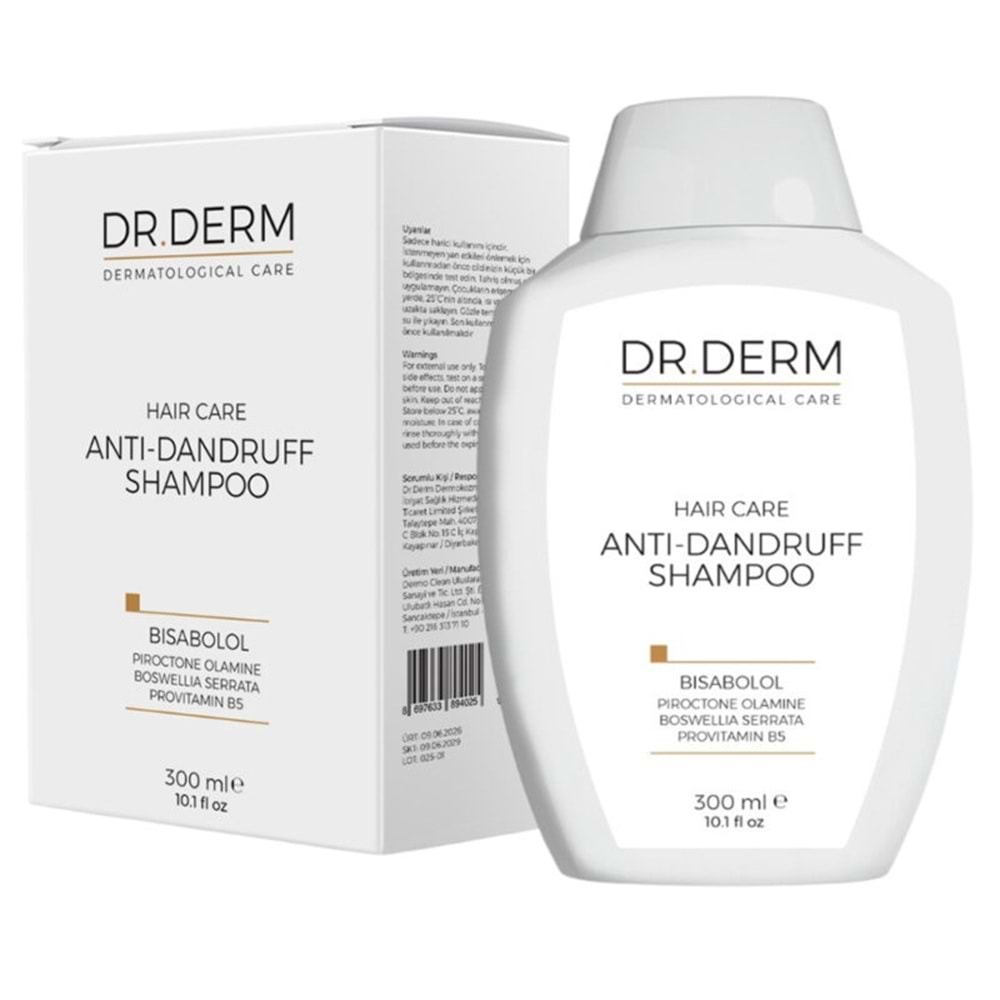 DR.DERM ANTI-DANDRUFF ŞHAMPOO 300 ML 4025