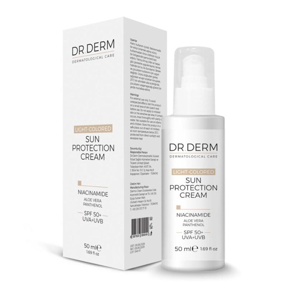 DR.DERM AÇIK RENKLİ GÜNEŞ KREMİ 4049
