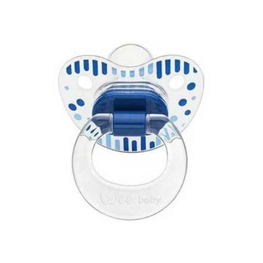 WEE BABY EMZİK DESENLİ DAMAKLI ŞEFFAF NO : 2 ( 837 )