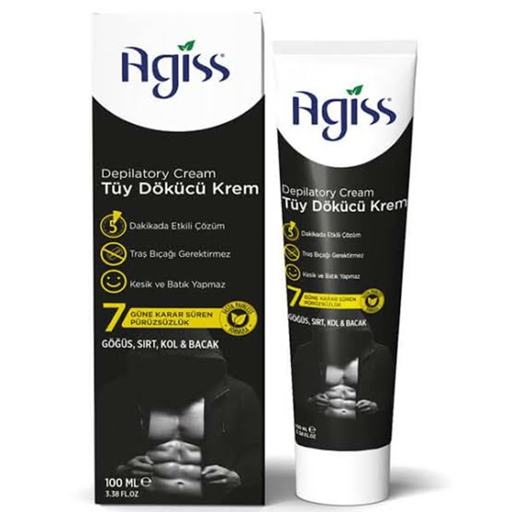 AGİS TÜY DÖKÜCÜ KREM 100 ML ERKEK İÇİN 2249