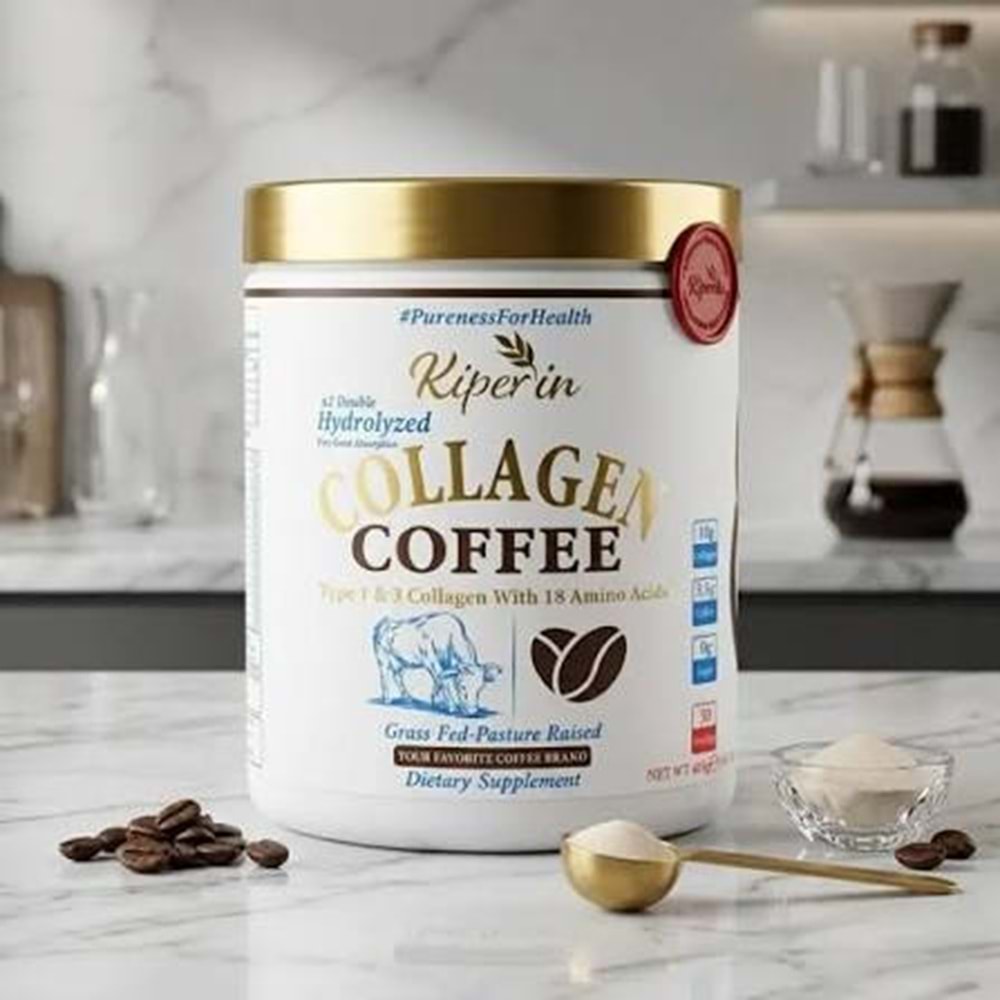 KİPERİN COLLAGEN COFFEE 405 GR