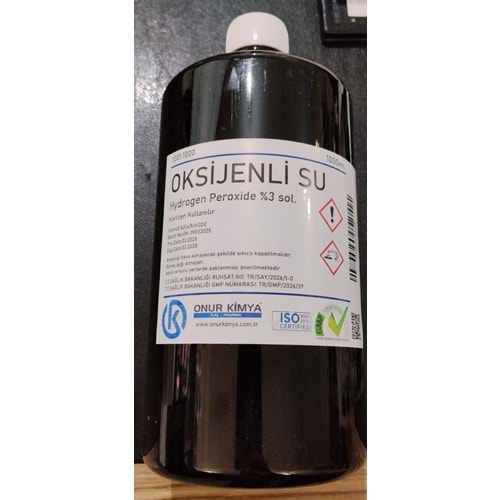 OKSİJENLİ SU 1LT