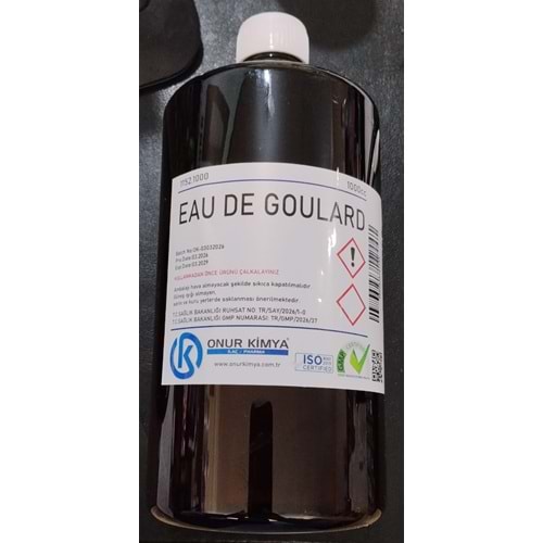 KURŞUN SUYU 1 LT (EAU GOULARD) 1143