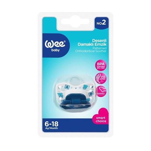 WEE DESENLİ DAMAKLI NO:2 EMZİK 834