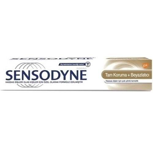 SENSODYNE TAM KORUMA VE BEYAZLATCI 75 ML