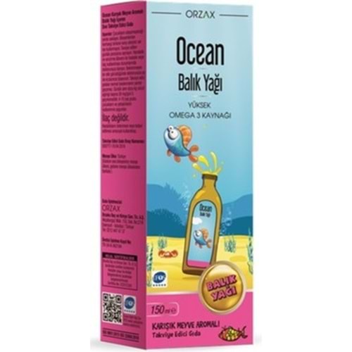 OCEAN ŞURUP KARIŞIK MEYVE 150 ML