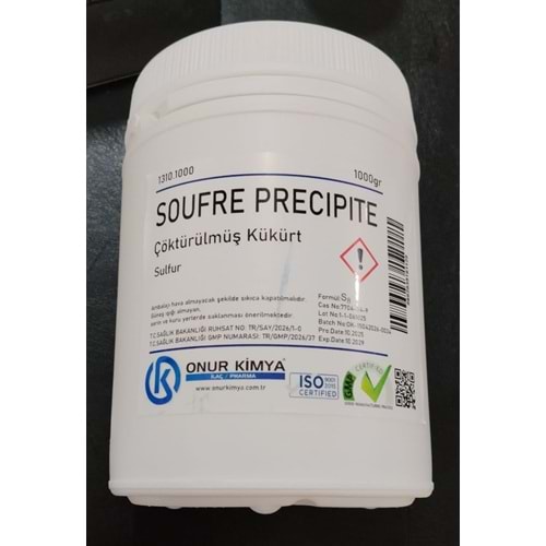 KÜKÜRT ÇÖKTÜRÜLMÜŞ 1 KG 1129