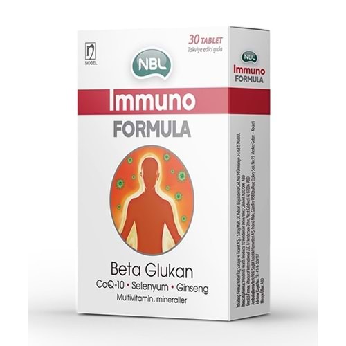 NBL IMMUNO FORMULA SELENYUM&BETA GLUKAN 30 TAB. 0047